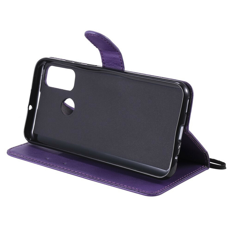 Huawei P Smart 2020 nahkahihna tapauksessa