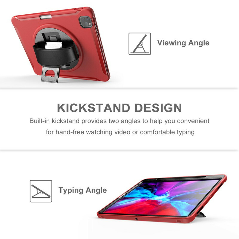 iPad Pro 12.9" (2020) / (2018) Kotelo 360° kahva