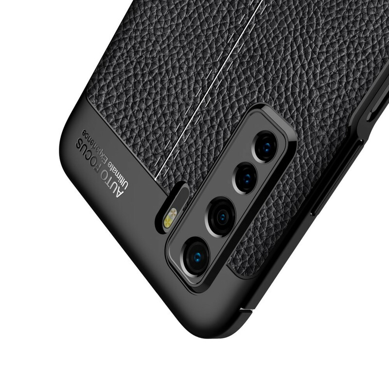 Huawei P40 Lite 5G Nahka tekstuuri asia Lychee