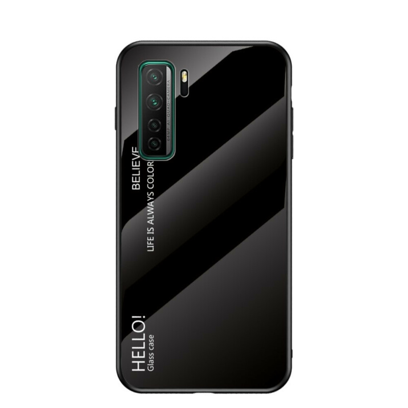 Huawei P40 Lite 5G karkaistu lasi Case Hello