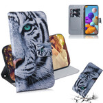 Samsung Galaxy A21s Tiger Face Case