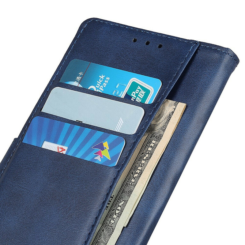 Samsung Galaxy S10 Lite Retro Matta nahkainen kotelo
