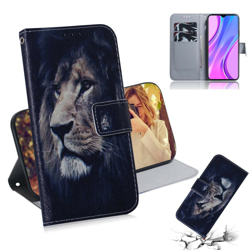 Xiaomi Redmi 9 Dreaming Lion Case