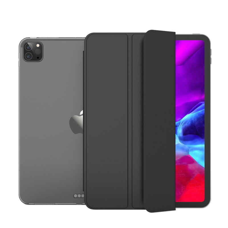 Smart Case iPad Pro 12.9" (2020) keinonahkainen ja kirkas kotelo
