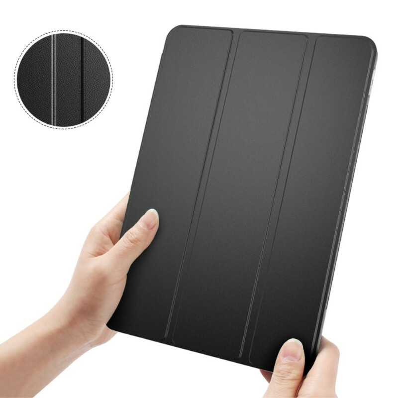 Smart Case iPad Pro 12.9" (2020) keinonahkainen ja kirkas kotelo