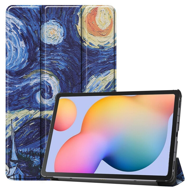 Smart Case Samsung Galaxy Tab S6 Lite Tähtikirkas ilta