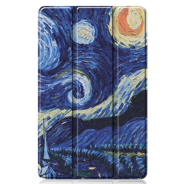 Smart Case Samsung Galaxy Tab S6 Lite Starry Night -älykotelo