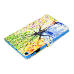 Samsung Galaxy Tab S6 Lite Kotelo Akvarelli puu