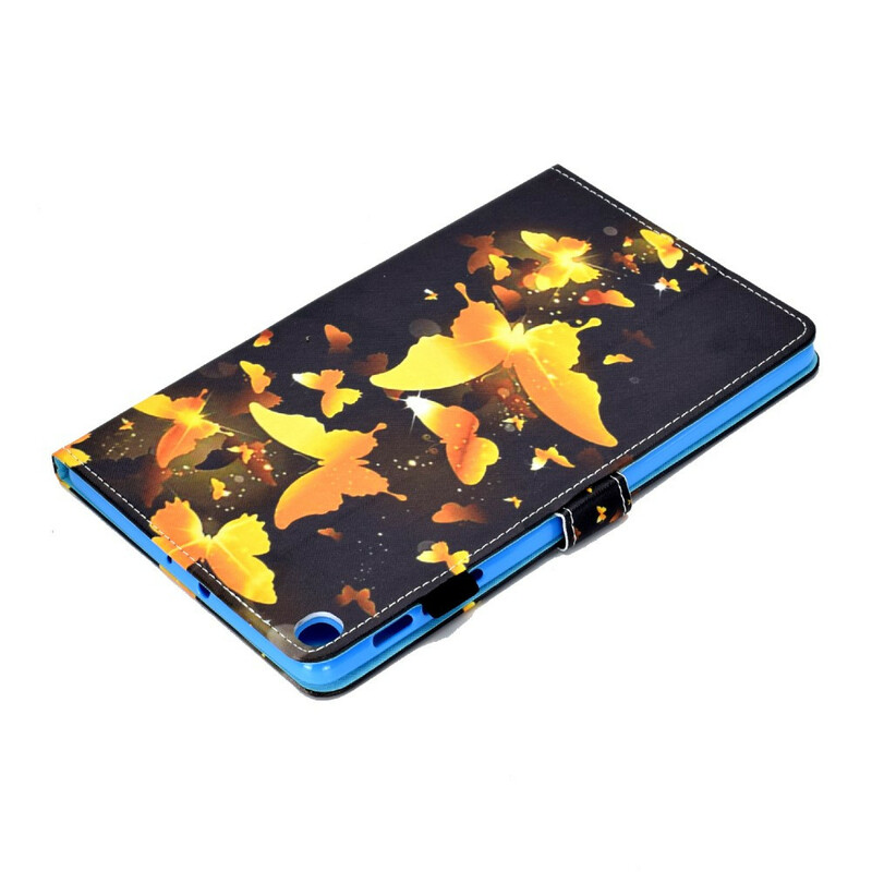 Sasmung Galaxy Tab S6 Lite tapauksessa ainutlaatuinen perhoset