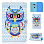 Samsung Galaxy Tab S6 Lite Kotelo Tribal Owl