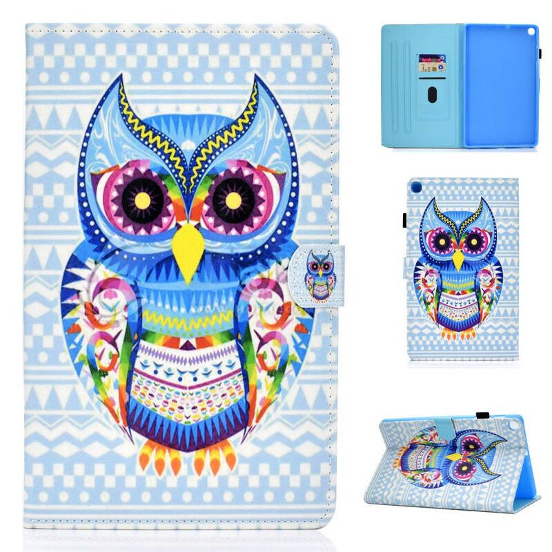 Samsung Galaxy Tab S6 Lite Kotelo Tribal Owl