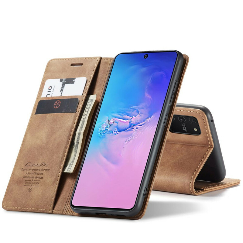Flip Cover Samsung Galaxy S10 Lite keinonahkainen kansi