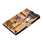 Samsung Galaxy Tab S6 Lite Case Paris Journal