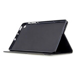 Samsung Galaxy Tab S6 Lite Geometrinen nahkatehostekotelo Samsung Galaxy Tab S6 Lite Geometrinen nahkatehostekotelo