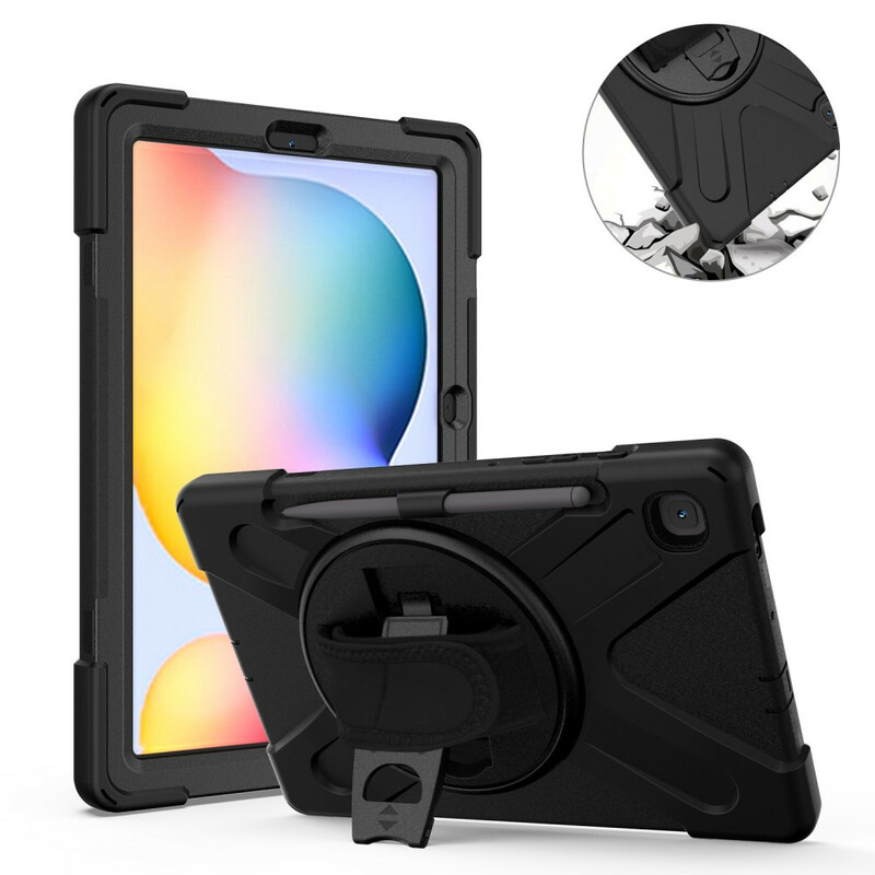 Samsung Galaxy Tab S6 Lite Utra kova kotelo hihnalla