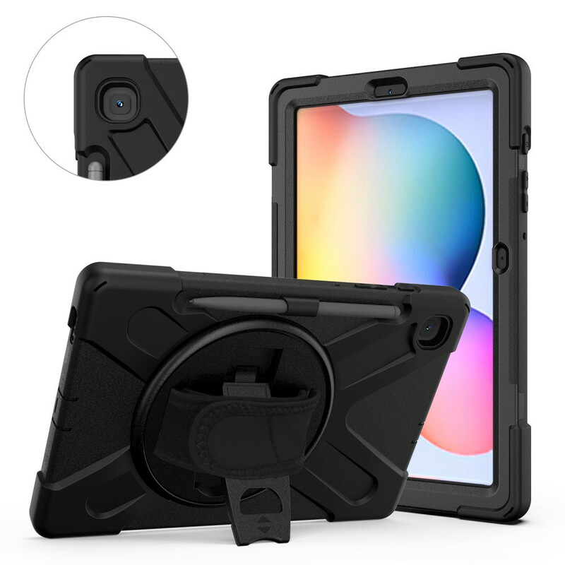 Samsung Galaxy Tab S6 Lite Utra kova kotelo hihnalla