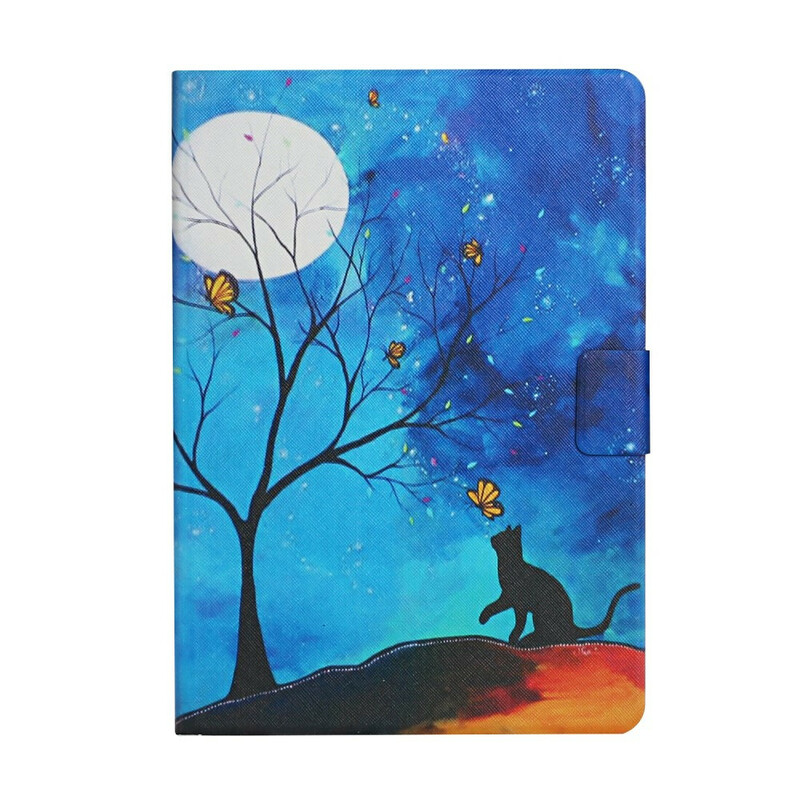Samsung Galaxy Tab S6 Kotelo Kuu ja aurinko puu