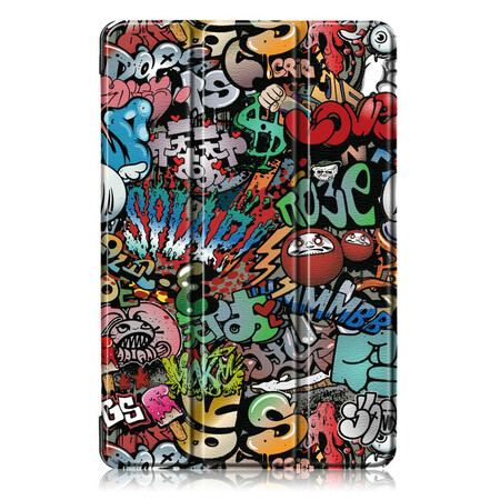 Smart Case Samsung Galaxy Tab S5e Graffiti vahvistettu