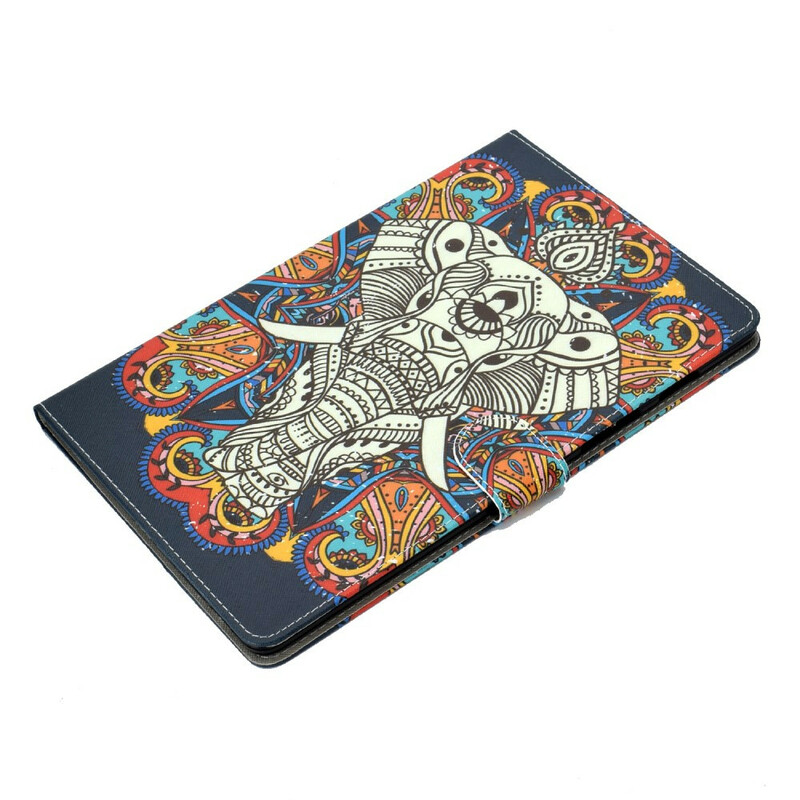 Samsung Galaxy Tab S5e Kotelo Elefantti Art