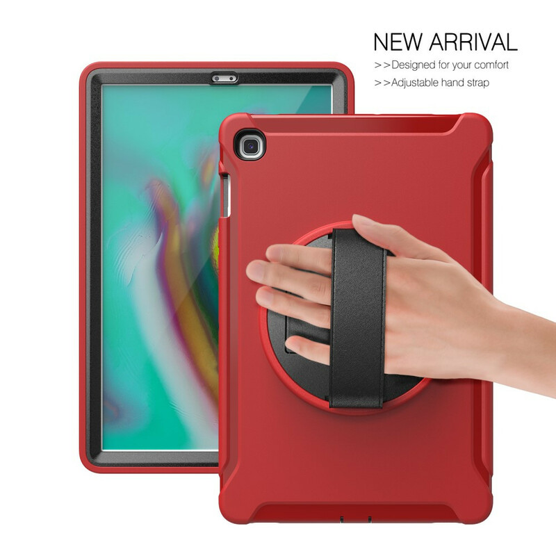 Samsung Galaxy Tab S5e Triple Protection Case hihnalla ja jalusta