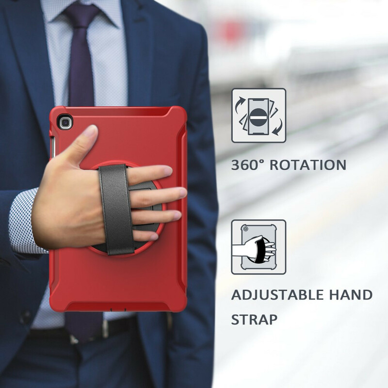 Samsung Galaxy Tab S5e Triple Protection Case hihnalla ja jalusta