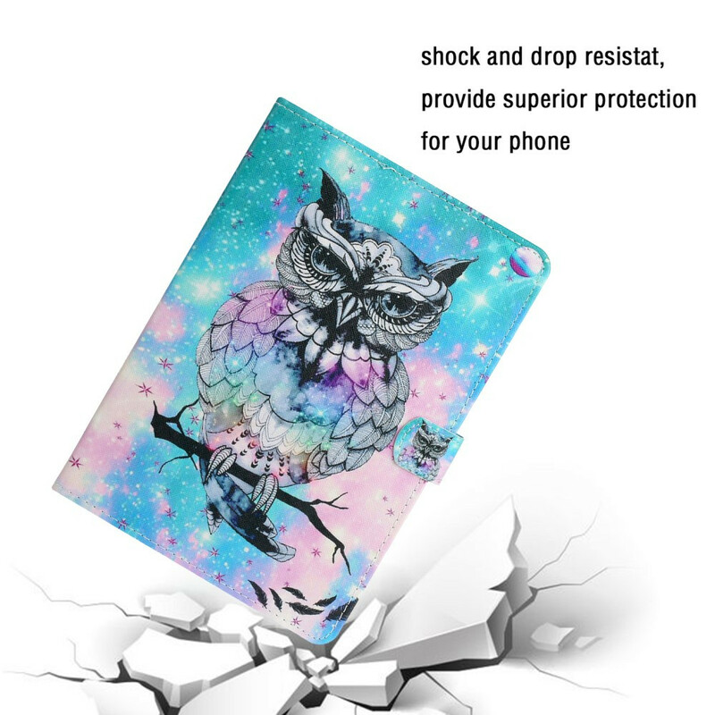Samsung Galaxy Tab S5e Kotelo Owl Royal
