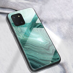 Samsung Galaxy S10 Lite Cover Marble värit karkaistu lasi