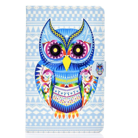 Samsung Galaxy Tab A 10.1 (2019) Kotelo Tribal Owl (heimopöllö)