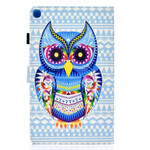 Samsung Galaxy Tab A 10.1 (2019) Kotelo Tribal Owl (heimopöllö)