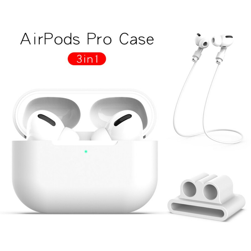 AirPods Pro Silikonikotelo kuulokejohdolla varustettuna