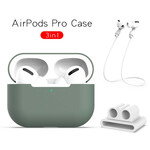 AirPods Pro Silikonikotelo kuulokejohdolla varustettuna
