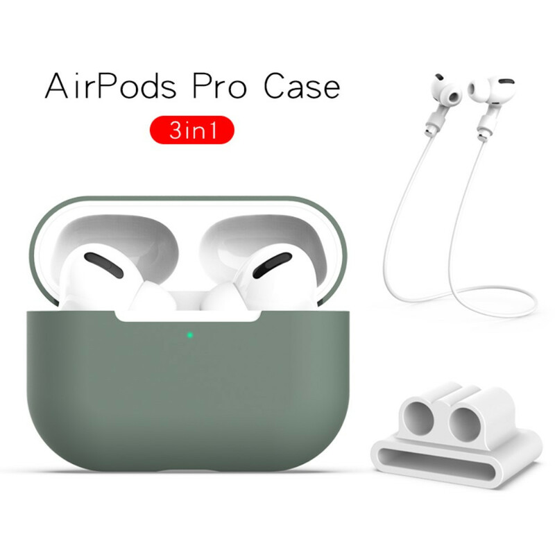 AirPods Pro Silikonikotelo kuulokejohdolla varustettuna