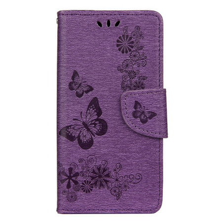 Huawei Y5p Asia Vain perhoset hihnalla