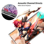 Samsung Galaxy Note 20 läpinäkyvä tapaus LEEU Suojatyynyt