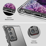 Samsung Galaxy Note 20 läpinäkyvä tapaus LEEU Suojatyynyt