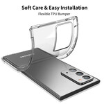 Samsung Galaxy Note 20 läpinäkyvä tapaus LEEU Suojatyynyt