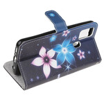 Samsung Galaxy M31 Lanyard Flower Case