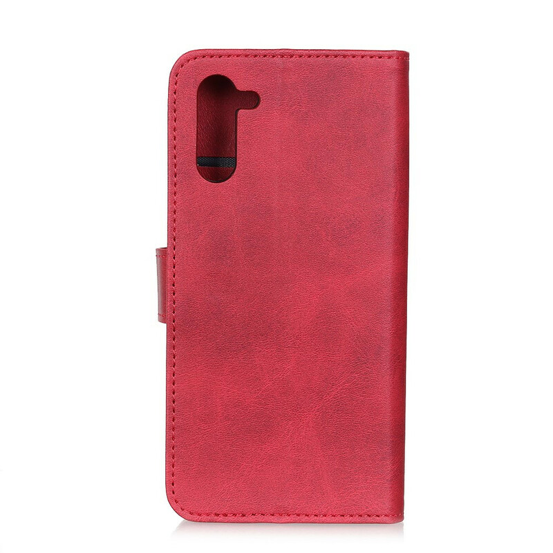 OnePlus North Retro Matte Leather Effect Case