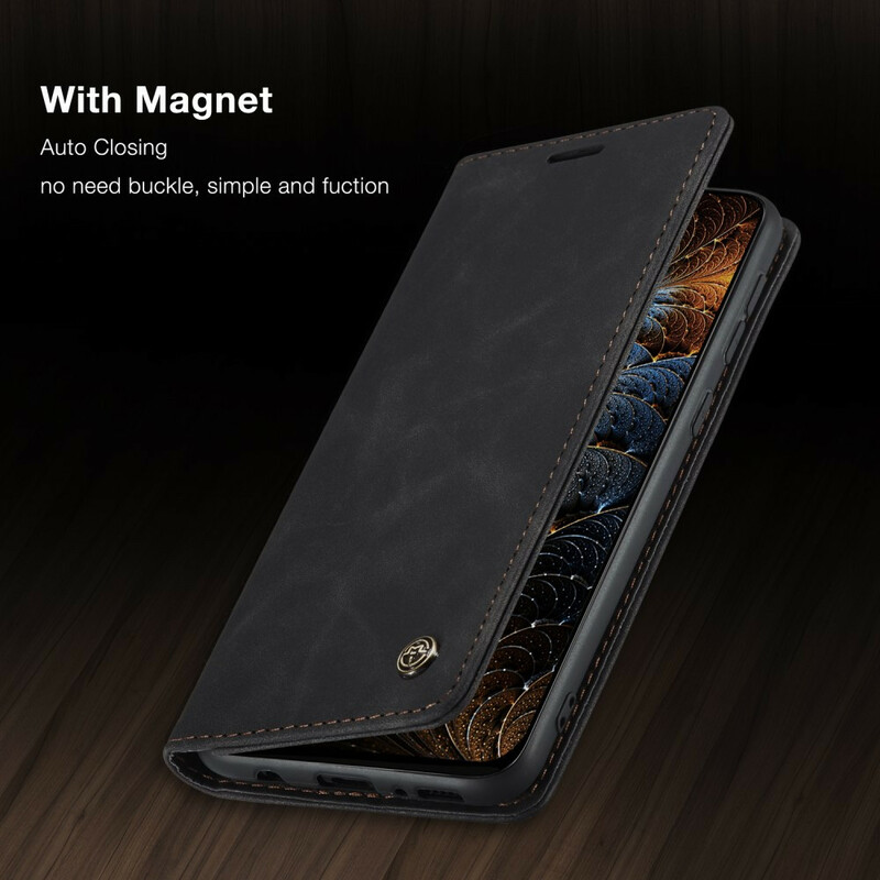 Flip Cover Samsung Galaxy M31 CASEME keinonahkainen kansi