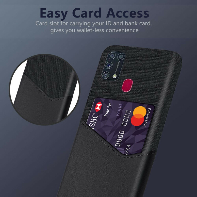 Samsung Galaxy M31 korttikotelo KSQ