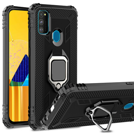 Samsung Galaxy M21 Ring ja hiilikuitu asia