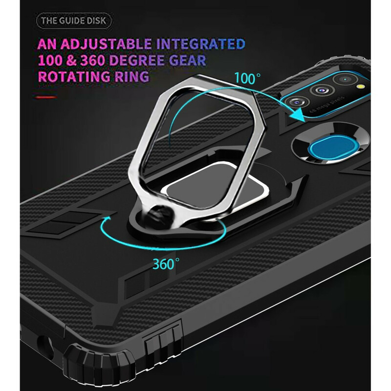 Samsung Galaxy M21 Ring ja hiilikuitu asia