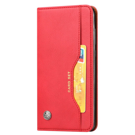 Flip Cover Samsung Galaxy Note 20 Ultra keinonahkainen korttikotelo