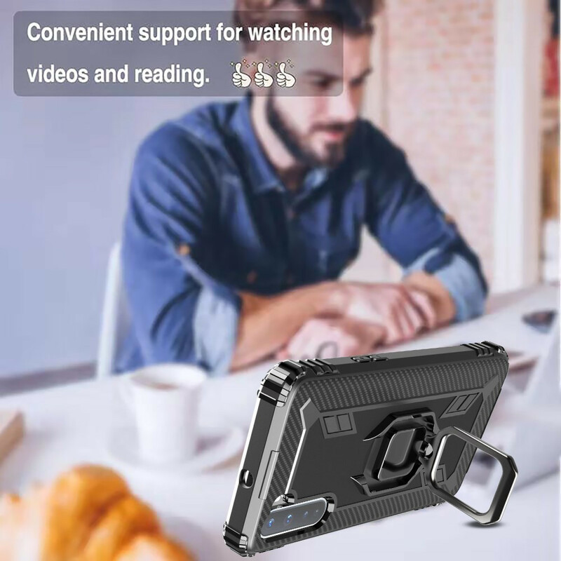 OnePlus Nord Ring ja Carbon Fibre Case