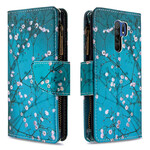 Xiaomi Redmi 9 Zip Pocket Tree Case
