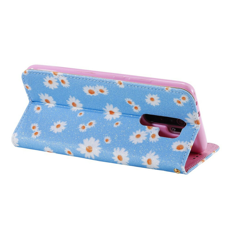 Flip kansi Xiaomi Redmi 9 Daisies