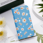 Flip kansi Xiaomi Redmi 9 Daisies