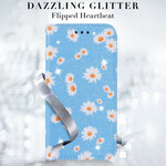 Flip kansi Xiaomi Redmi 9 Daisies