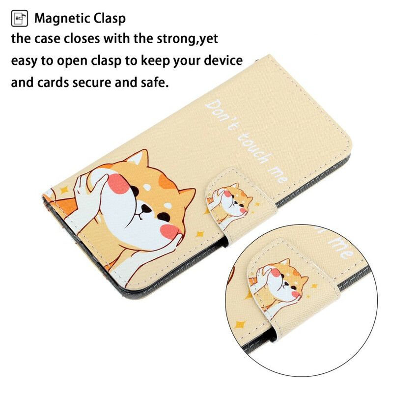 Xiaomi Redmi 9 Kissa Älä koske minuun hihna Case