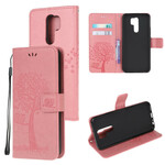 Xiaomi Redmi 9 puu ja pöllö hihna tapauksessa